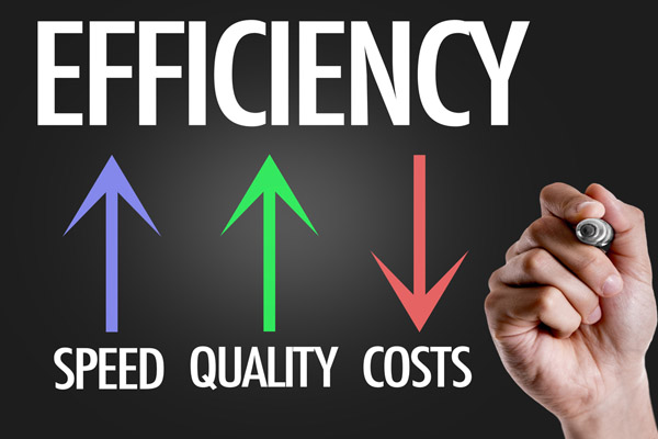 efficiency rating depicting energy efficient ductless mini-split system