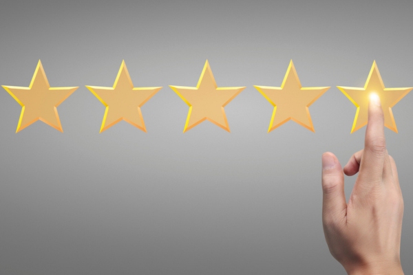 5 star rating depicting good SEER rating